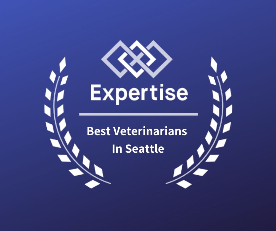 Expertise web award for best veterinarians in Seattle
