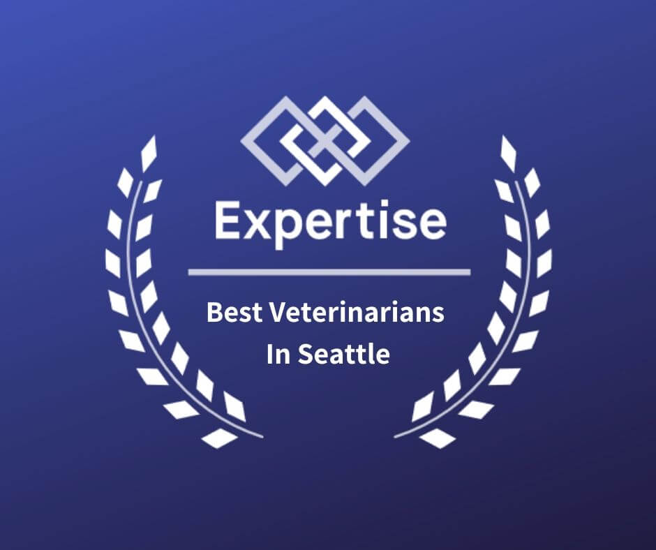 Expertise web award for best veterinarians in Seattle
