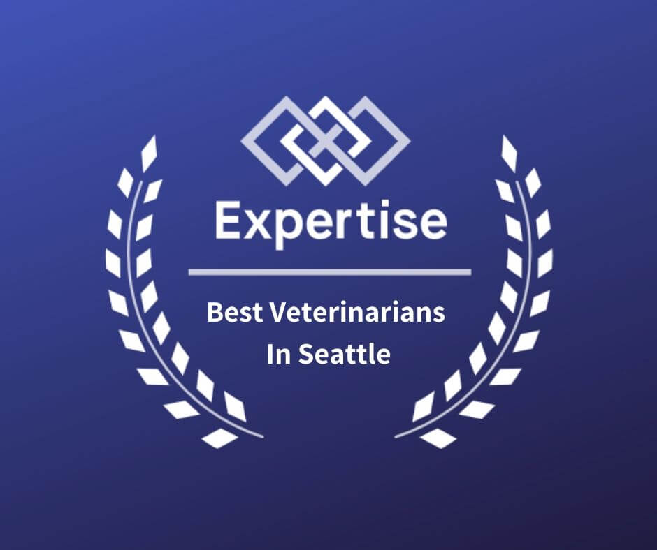 Expertise web award for best veterinarians in Seattle
